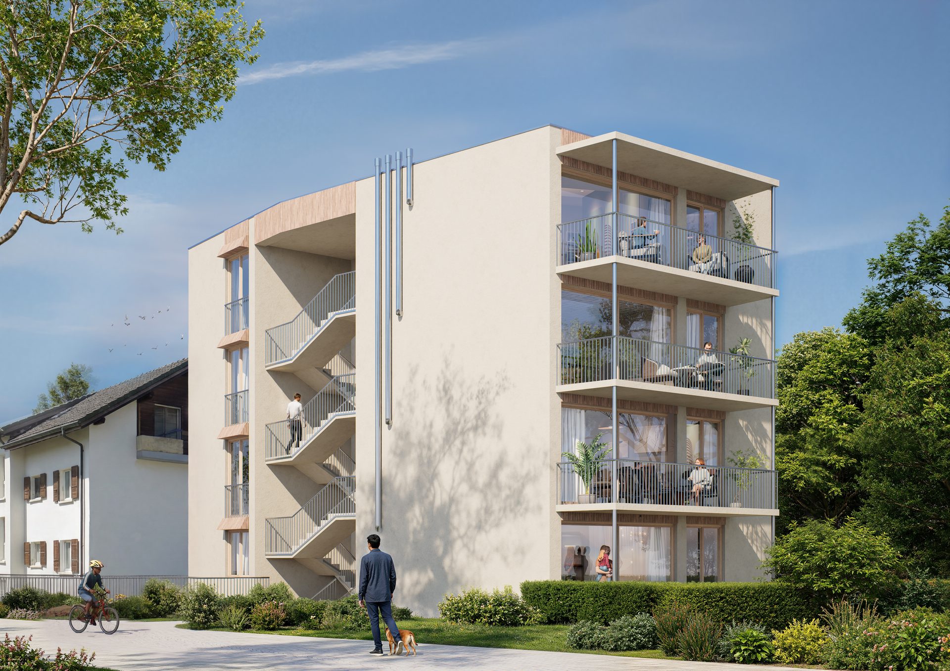 ERABLE 11 — Vue façade